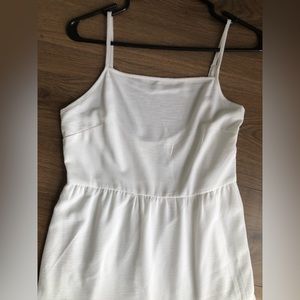H&M maxi dress white SMALL